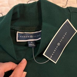 Forest Green Long Sleeve Turtleneck